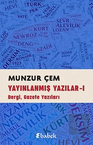 Yayınlanmış Yazılar -1