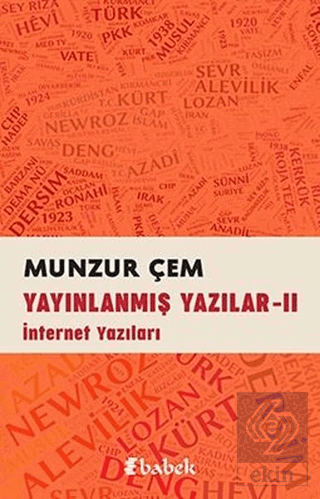 Yayınlanmış Yazılar -2