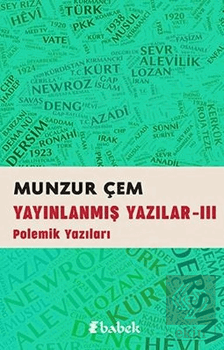 Yayınlanmış Yazılar -3