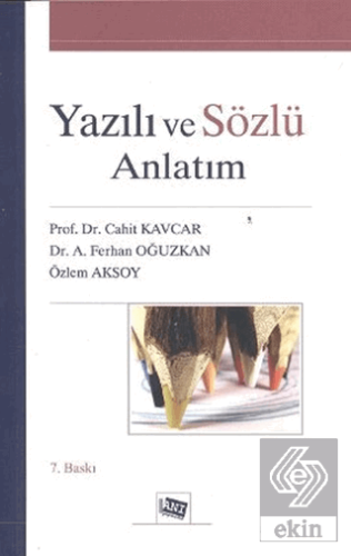 Yazılı ve Sözlü Anlatım