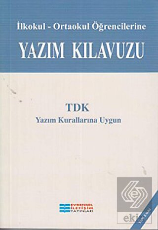 Yazım Kılavuzu - İlköğretim Öğrencileri İçin