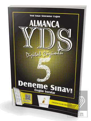 YDS Almanca Dijital Çözümlü 5 Deneme Sınavı