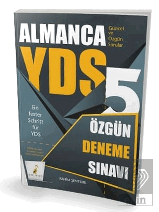 YDS Almanca Özgün 5 Deneme Sınavı