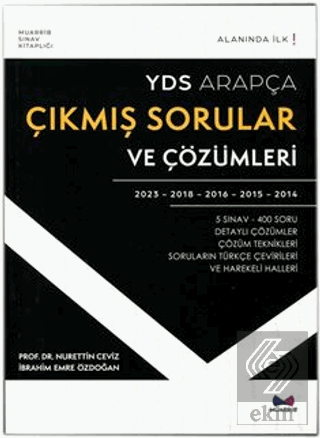 YDS Arapça Çıkmış Sorular ve Çözümleri (Alanında İ