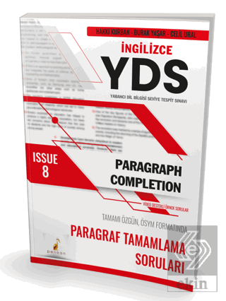 YDS İngilizce Paragraph Completion Issue 8