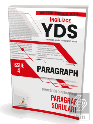 YDS İngilizce Paragraph Issue 4