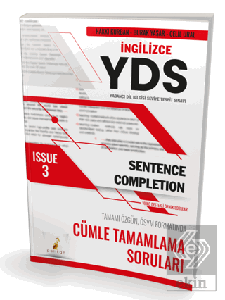 YDS İngilizce Sentence Completion Issue 3