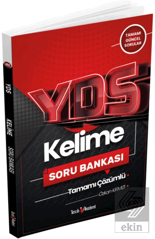 YDS Kelime Tamamı Çözümlü Soru Bankası 2022 Tercih