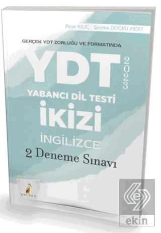 YDT İkizi İngilizce 2 Deneme Sınavı