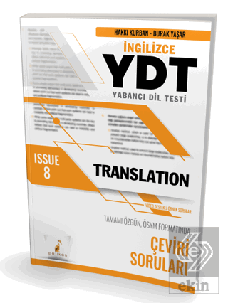 YDT İngilizce Translation Issue 8