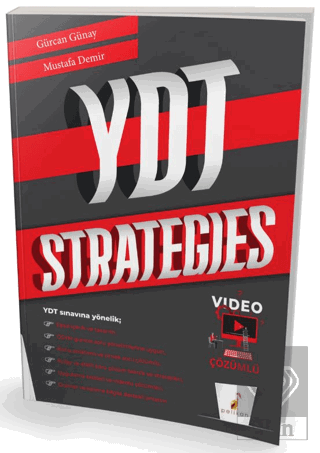 YDT Strategies Video Çözümlü Soru Bankası