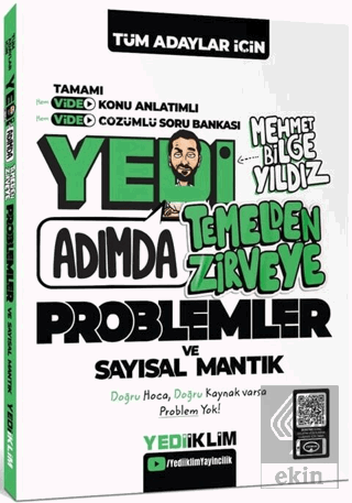 Yedi Adımda Temelden Zirveye Problemler ve Sayısal