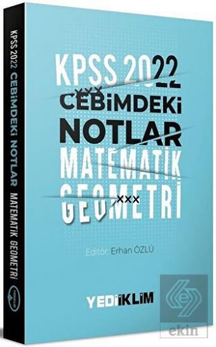 Yediiklim 2022 KPSS Cebimdeki Notlar Matematik Geo