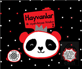 Yırtılmaz Kitap: Hayvanlar 2 İlk Siyah-Beyaz Kitab