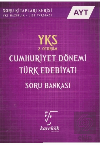 YKS AYT Cumhuriyet Dönemi Türk Edebiyatı Soru Bank