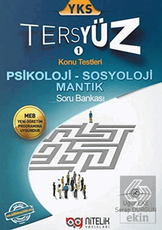 YKS TersYüz Konu Testleri Psikoloji-Sosyoloji-Mant