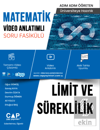 YKS TYT AYT Limit ve Süreklilik Konu Anlatımlı Sor