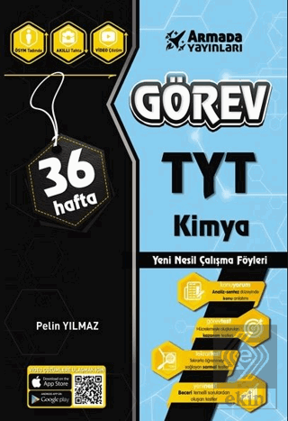 YKS TYT Kimya Yeni Nesil Çalışma Föyleri (36 Hafta)