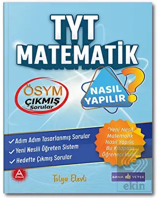 YKS TYT Matematik Nasıl Yapılır Soru Bankası Bana