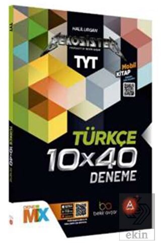 YKS TYT Türkçe Bekosistem 10x40 Deneme Video Çözüm