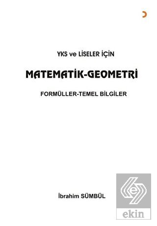 YKS ve Liseler İçin Matematik Geometri