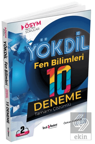 YÖKDİL Fen Bilimleri 10 Çözümlü Deneme