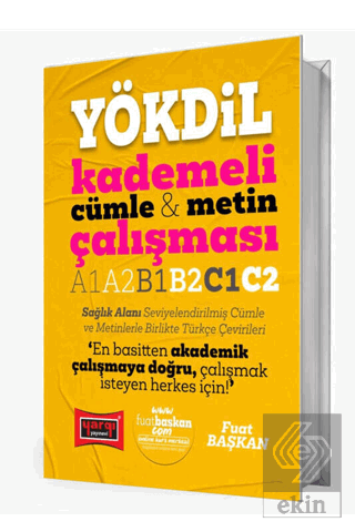 YÖKDİL Kademeli Cümle & Metin Çalışması A1 A2 B1 B2 C1 C2