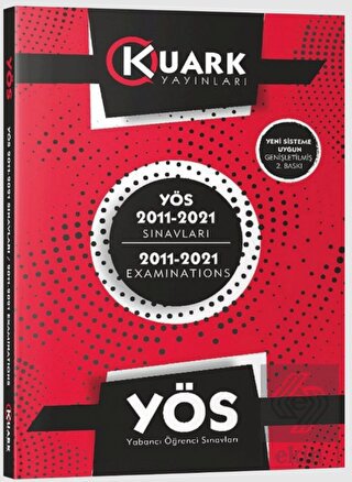 YÖS 2011-2021 Sınavları Kuark Yayınları