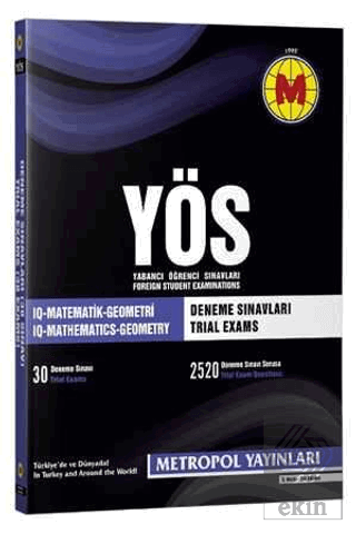 YÖS Deneme Sınavları - 30 Sınav