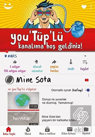 You'Tüp'lü Kanalıma Hoş Geldiniz!