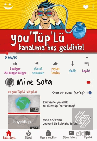 You'Tüp'lü Kanalıma Hoş Geldiniz!