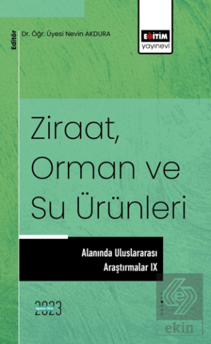 Ziraat, Orman ve Su Ürünleri Alanında Uluslararası