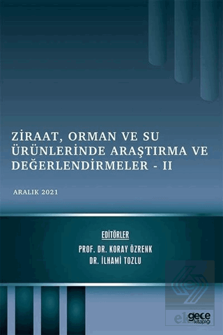 Ziraat, Orman ve Su Ürünlerinde Araştırma ve Değer