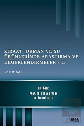 Ziraat, Orman ve Su Ürünlerinde Araştırma ve Değer