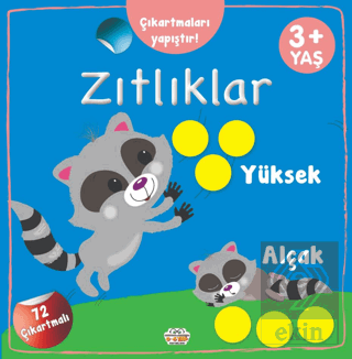 Zıtlıklar Yüksek - Alçak Çıkartmaları Yapıştır